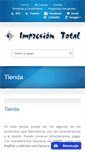 Mobile Screenshot of impresion-total.com